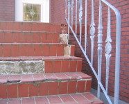 Treppe vor der Renovierung