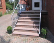 Treppe nach der Renovierung